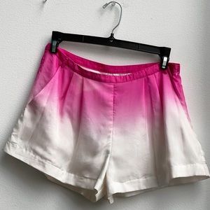 Dolce Vita silk ombré shorts